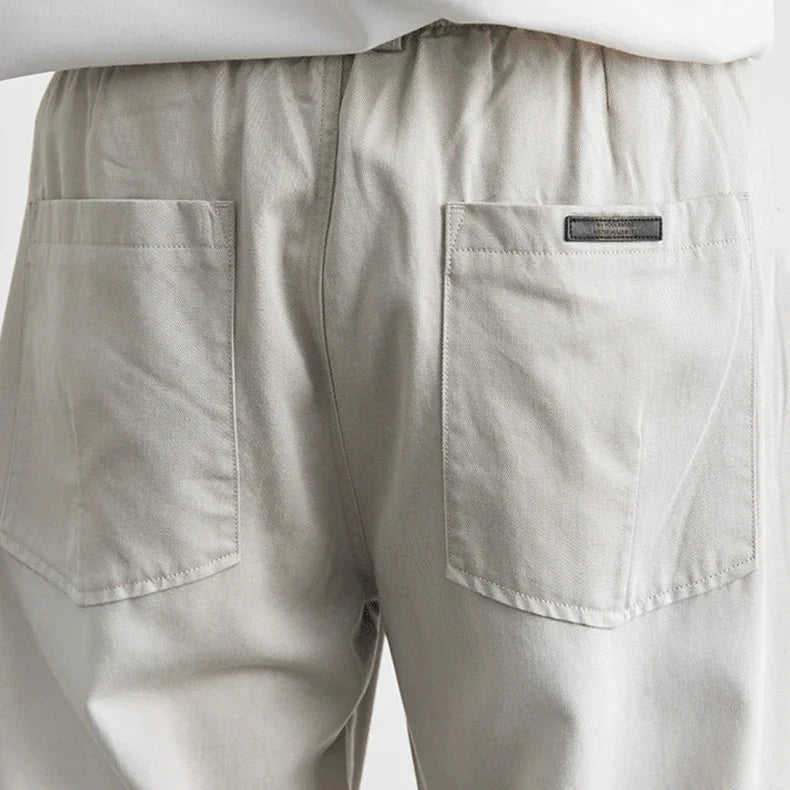 Men's Casual Pants Slim Fit Stretchy Comfortable Everyday Wear