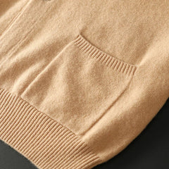 Men's Cardigan Sweater Open Front Relaxed Fit Cozy Layering