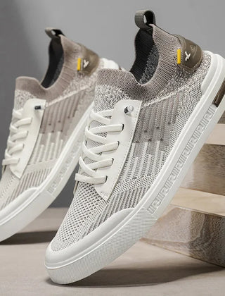 Men's Slip-On Knit Sneakers Casual Everyday Stylish