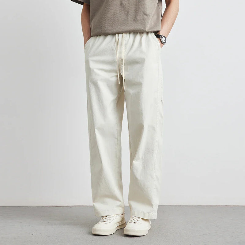 Men's Relaxed Fit Wide Leg Pants Casual Everyday Versatile Comfort