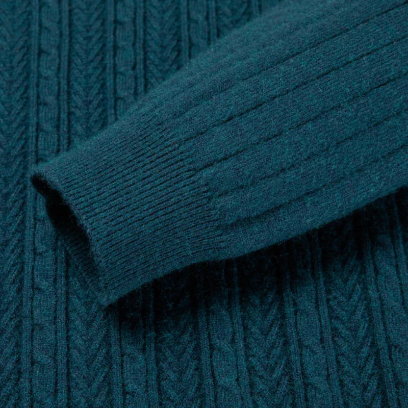 Men's Knitted Sweater Relaxed Fit Long Sleeve Crew Neck Casual Everyday