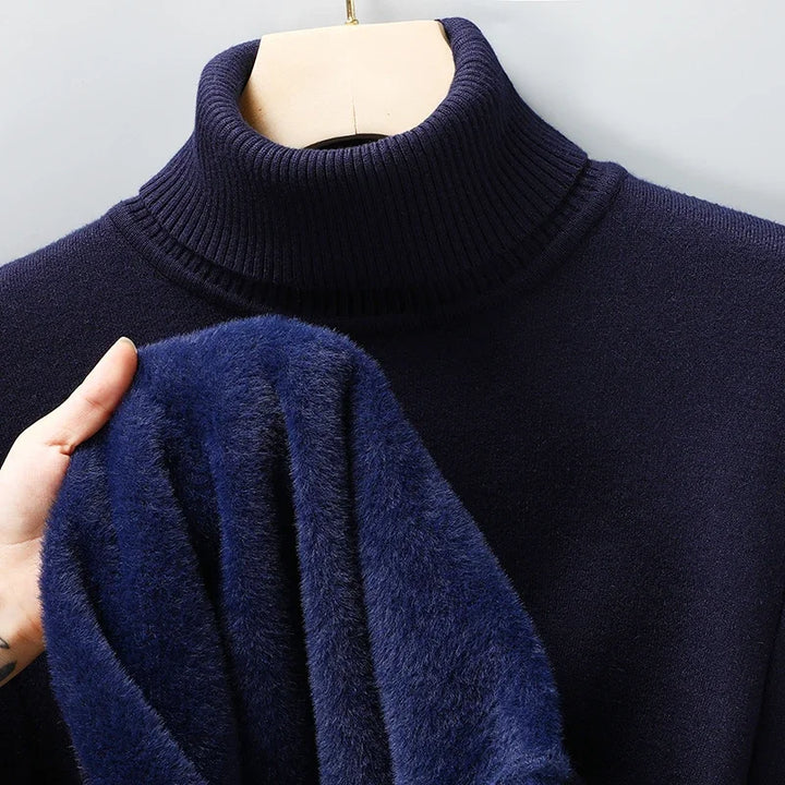 Men's Turtleneck Sweater Fitted Long Sleeve Classic Casual Layering