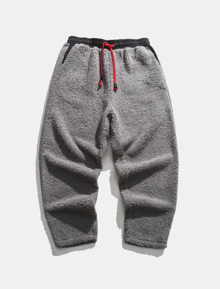 Men's Fleece Lounge Pants Relaxed Fit Drawstring Casual Everyday Wear