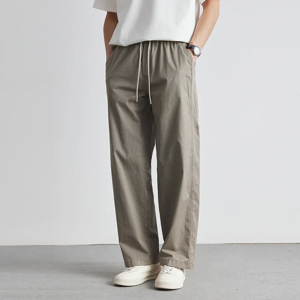 Men's Relaxed Fit Wide Leg Pants Casual Everyday Versatile Comfort