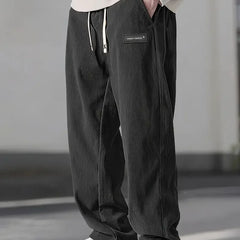 Men's Casual Corduroy Pants Relaxed Fit Everyday Versatile