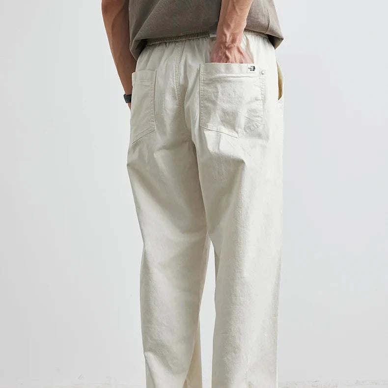 Men's Relaxed Fit Wide Leg Pants Casual Everyday Versatile Comfort