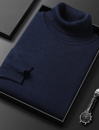 Men's Cozy Knit Sweater Long Sleeve Crew Neck Relaxed Fit Casual