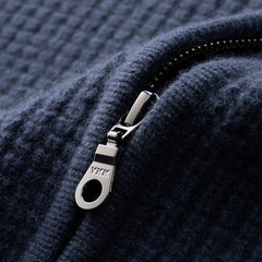 Men's Casual Zip-Up Hoodie Relaxed Fit Long Sleeve Everyday Layering