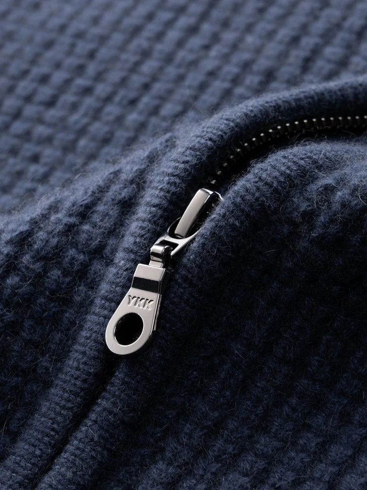 Men's Casual Zip-Up Hoodie Relaxed Fit Long Sleeve Everyday Layering
