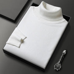 Men's Cozy Knit Sweater Long Sleeve Crew Neck Relaxed Fit Casual