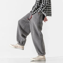 Men's Fleece Lounge Pants Relaxed Fit Drawstring Casual Everyday Wear