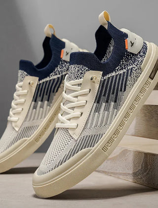 Men's Slip-On Knit Sneakers Casual Everyday Stylish