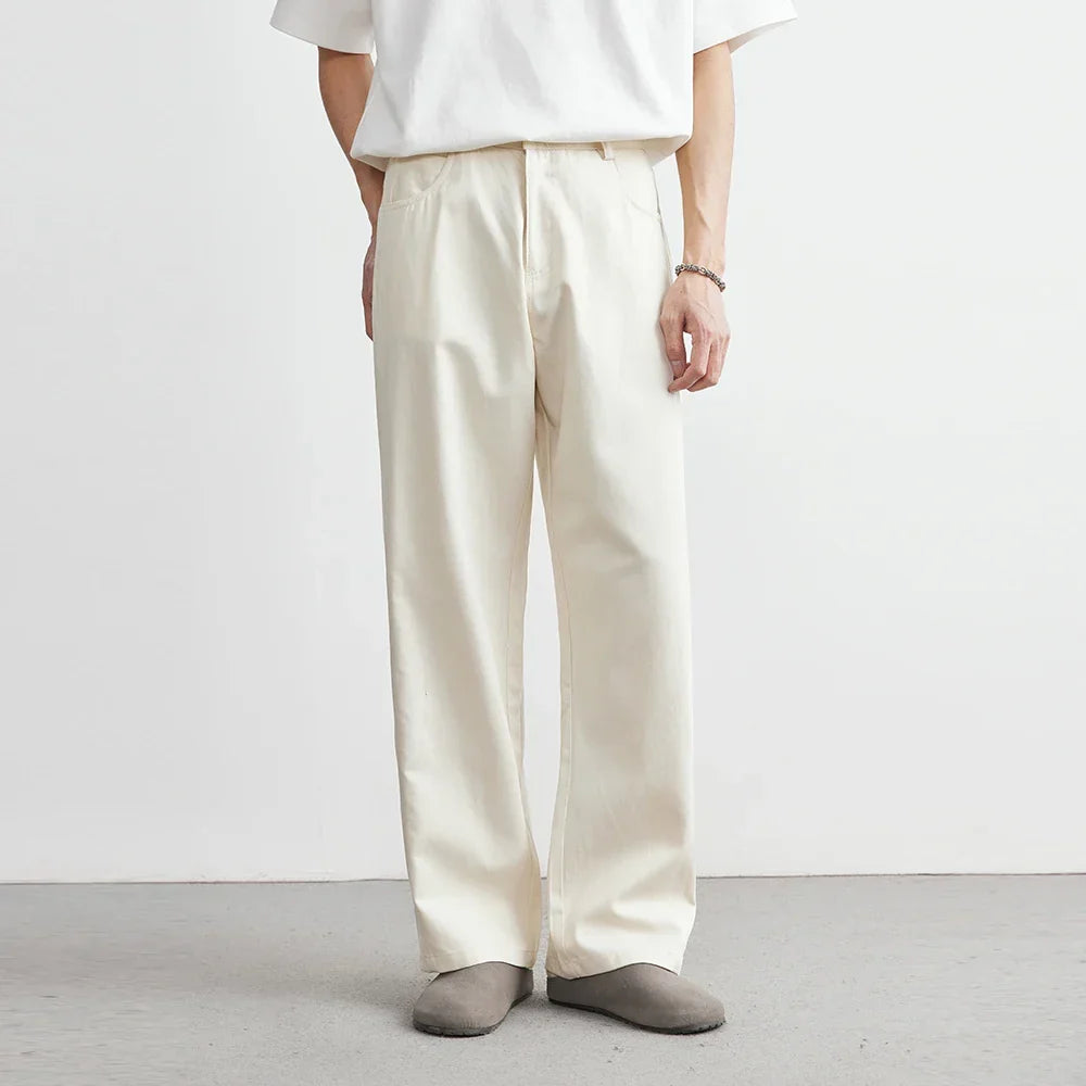 Men's Casual Relaxed Fit Pants Comfortable Everyday Versatile Lifestyle