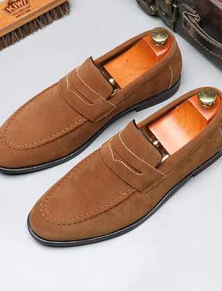 Men's Stylish Slip-On Loafers Casual Everyday Versatile Footwear