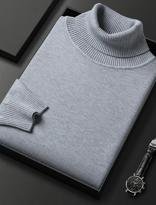 Men's Cozy Knit Sweater Long Sleeve Crew Neck Relaxed Fit Casual