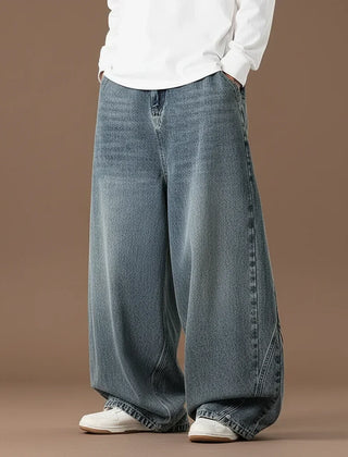 Men's Baggy Pants Relaxed Fit Casual Everyday Wear