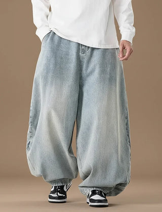 Men's Baggy Pants Relaxed Fit Casual Everyday Wear