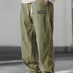 Men's Casual Corduroy Pants Relaxed Fit Everyday Versatile