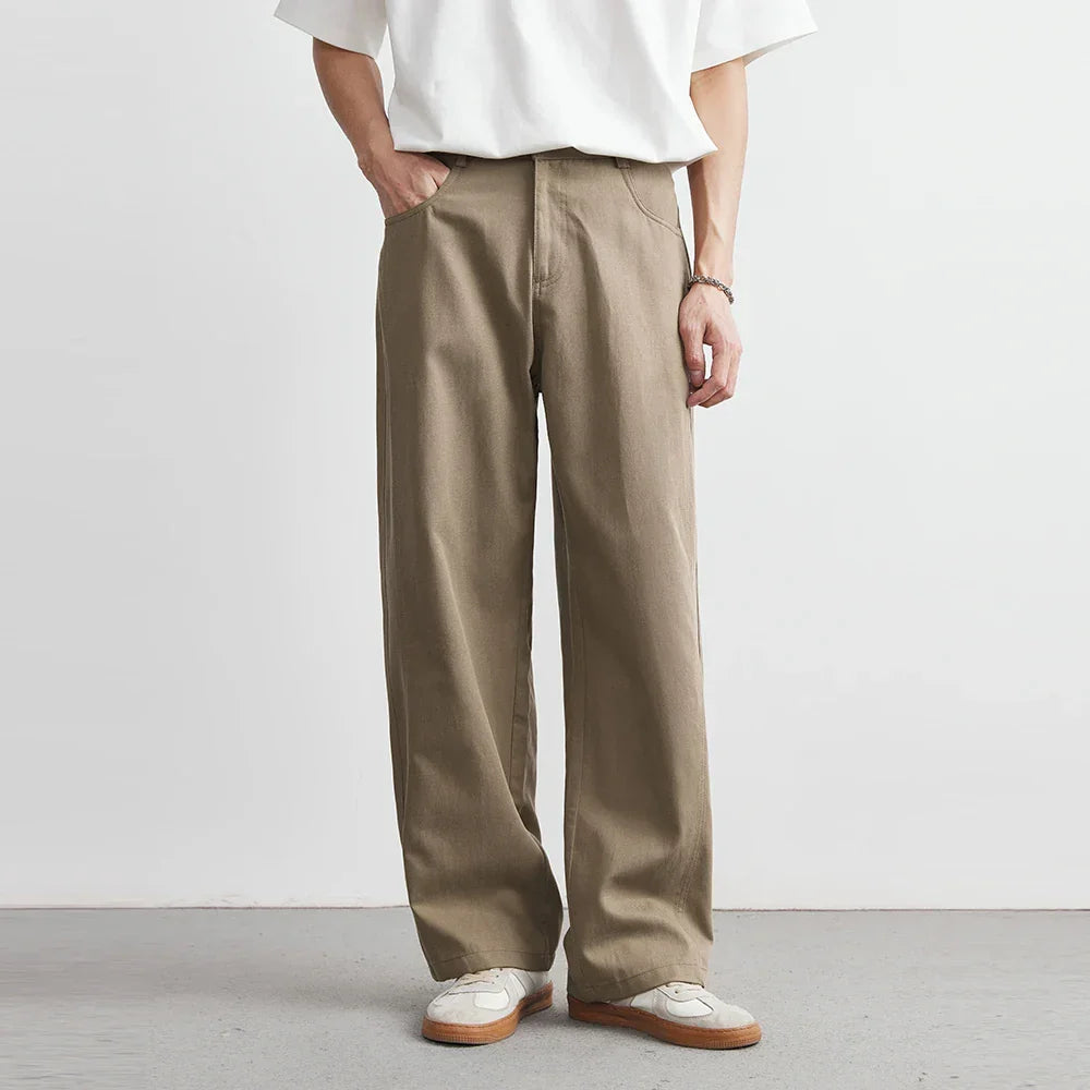 Men's Casual Relaxed Fit Pants Comfortable Everyday Versatile Lifestyle