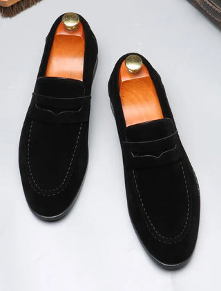 Men's Stylish Slip-On Loafers Casual Everyday Versatile Footwear