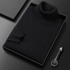 Men's Cozy Knit Sweater Long Sleeve Crew Neck Relaxed Fit Casual