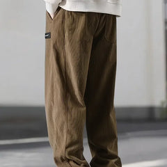 Men's Casual Corduroy Pants Relaxed Fit Everyday Versatile
