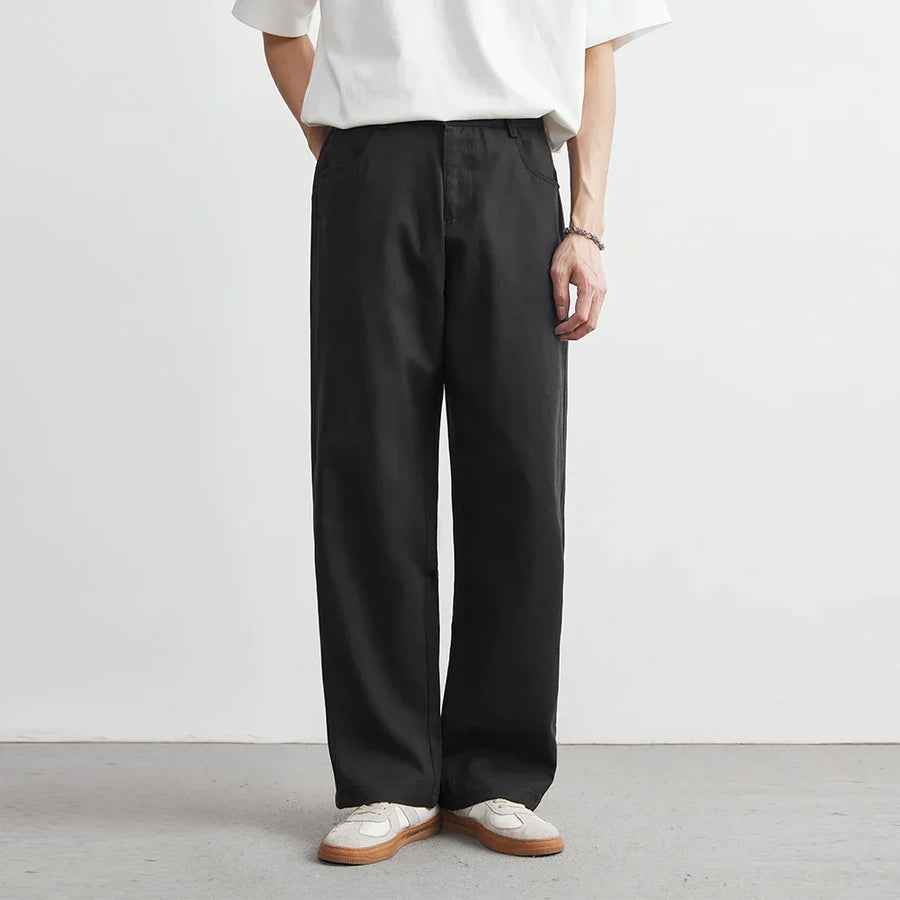 Men's Casual Relaxed Fit Pants Comfortable Everyday Versatile Lifestyle