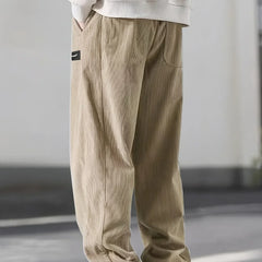 Men's Casual Corduroy Pants Relaxed Fit Everyday Versatile