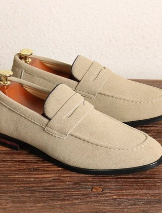 Men's Stylish Slip-On Loafers Casual Everyday Versatile Footwear