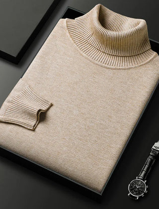 Men's Cozy Knit Sweater Long Sleeve Crew Neck Relaxed Fit Casual