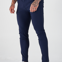 Men's Tailored Pants Slim Fit Classic Style Versatile Everyday Wear
