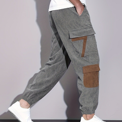 Men's Casual Cargo Joggers Relaxed Fit Multi-Pocket Everyday Activewear