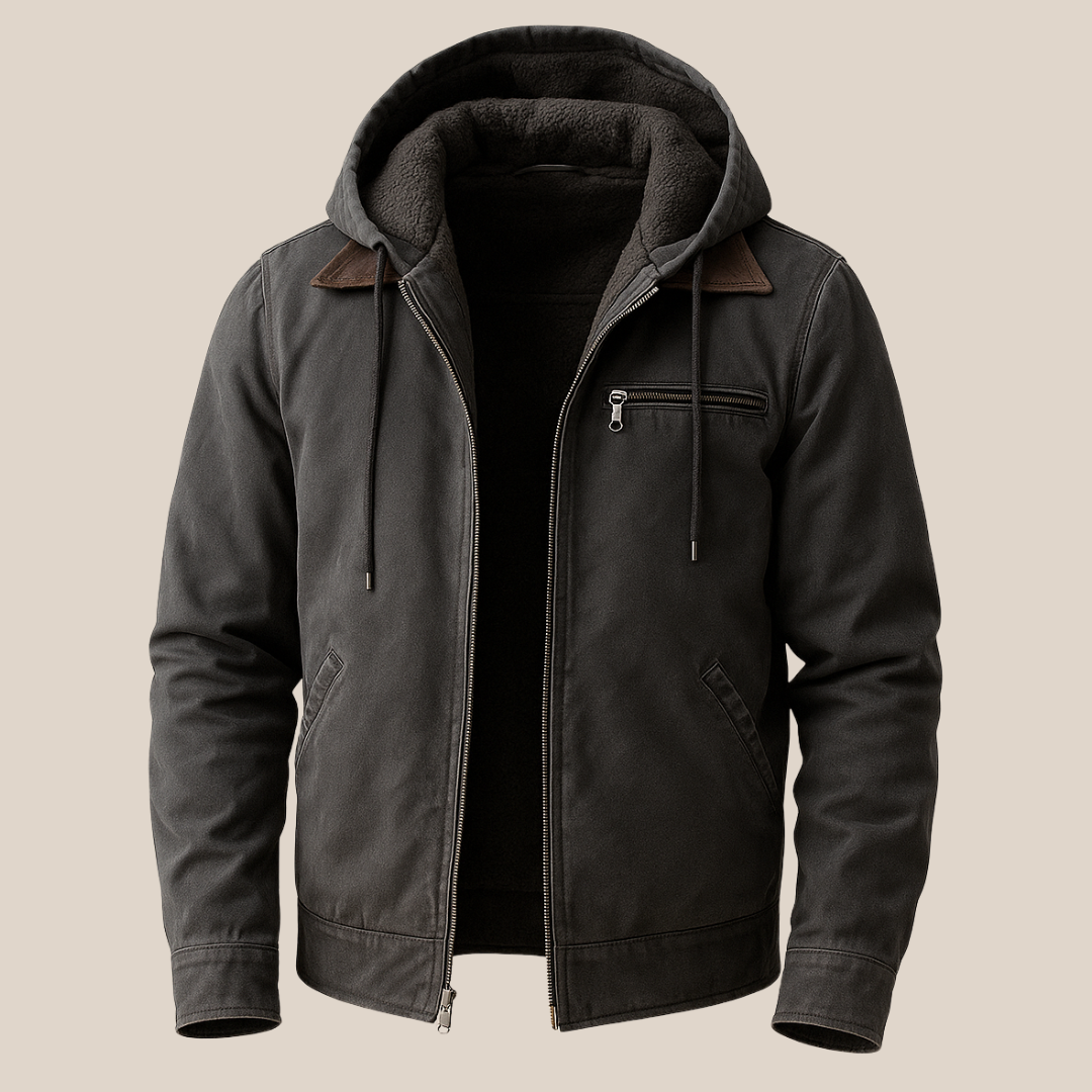 Men's Casual Utility Jacket Long Sleeve Button Closure Relaxed Fit Everyday