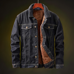 Men's Casual Fleece Jacket Relaxed Fit Long Sleeve Zip-Up Everyday Wear