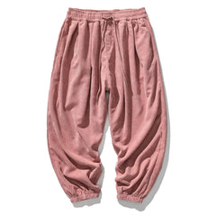 Men's Casual Corduroy Pants Relaxed Fit Straight Leg Everyday Style