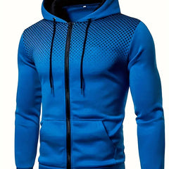 Men's Classic Thermal Hoodie Relaxed Fit Long Sleeve Casual Streetwear