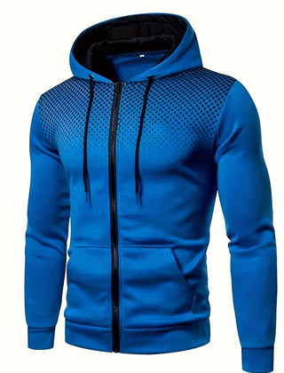 Men's Classic Thermal Hoodie Relaxed Fit Long Sleeve Casual Streetwear