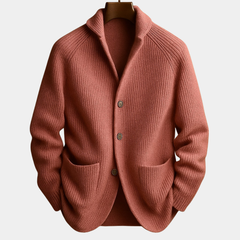 Men's Corduroy Jacket Tailored Fit Button Closure Classic Casual Wear