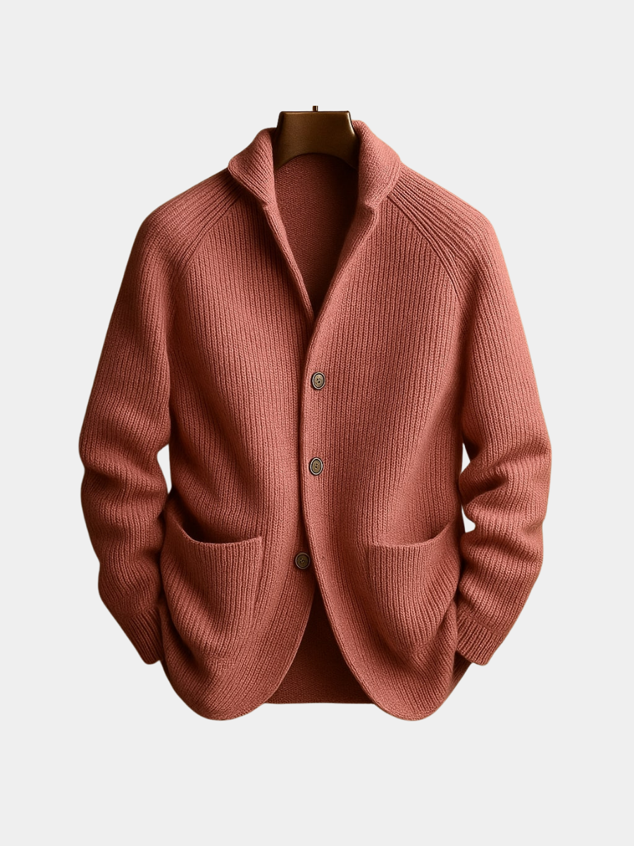 Men's Corduroy Jacket Tailored Fit Button Closure Classic Casual Wear