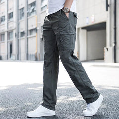Men's Cargo Pants Relaxed Fit Multi-Pocket Utility Stylish Everyday Wear
