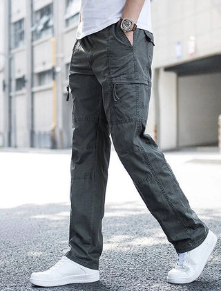 Men's Cargo Pants Relaxed Fit Multi-Pocket Utility Stylish Everyday Wear