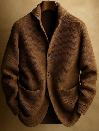 Men's Corduroy Jacket Tailored Fit Button Closure Classic Casual Wear