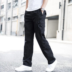 Men's Cargo Pants Relaxed Fit Multi-Pocket Utility Stylish Everyday Wear