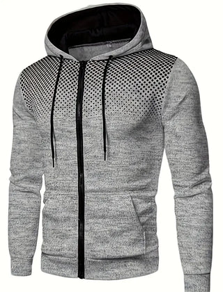 Men's Classic Thermal Hoodie Relaxed Fit Long Sleeve Casual Streetwear