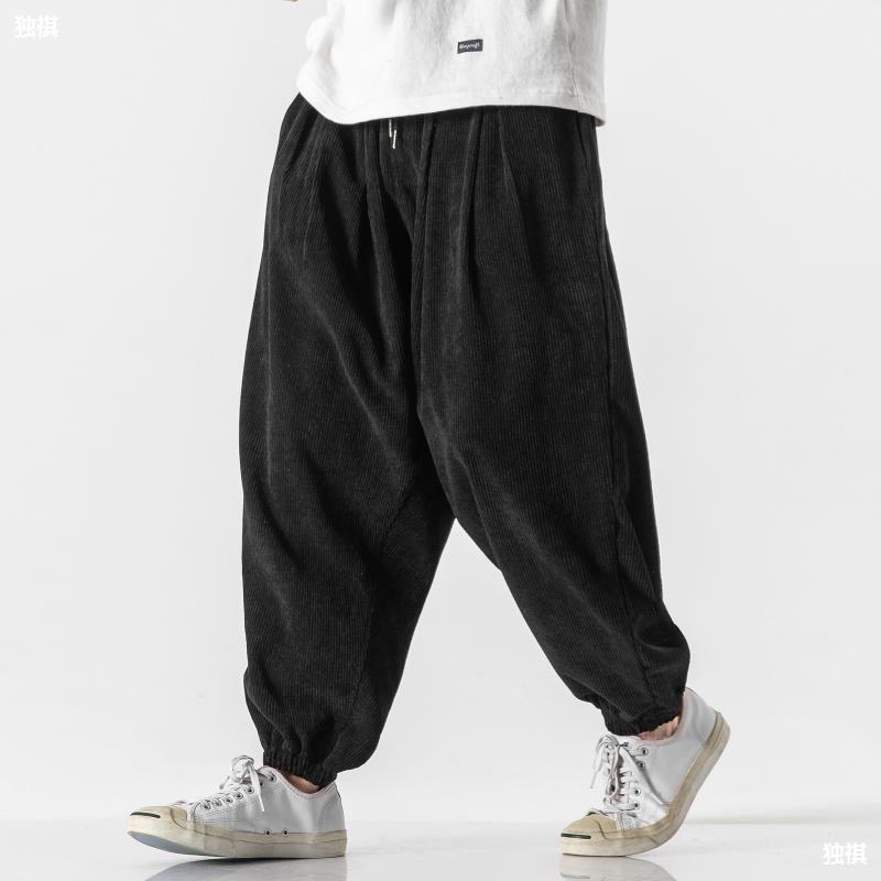 Men's Casual Corduroy Pants Relaxed Fit Straight Leg Everyday Style