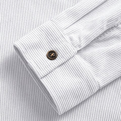 Men's Long-Sleeve Overshirt Button-Up Pocketed Casual Everyday Style