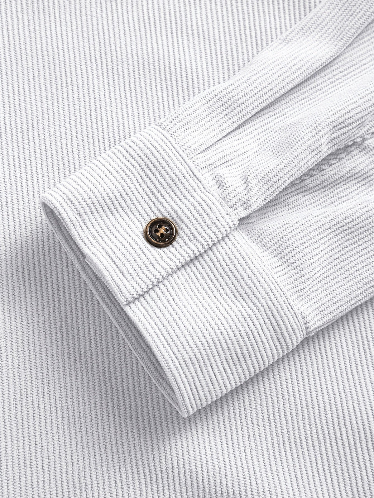 Men's Long-Sleeve Overshirt Button-Up Pocketed Casual Everyday Style