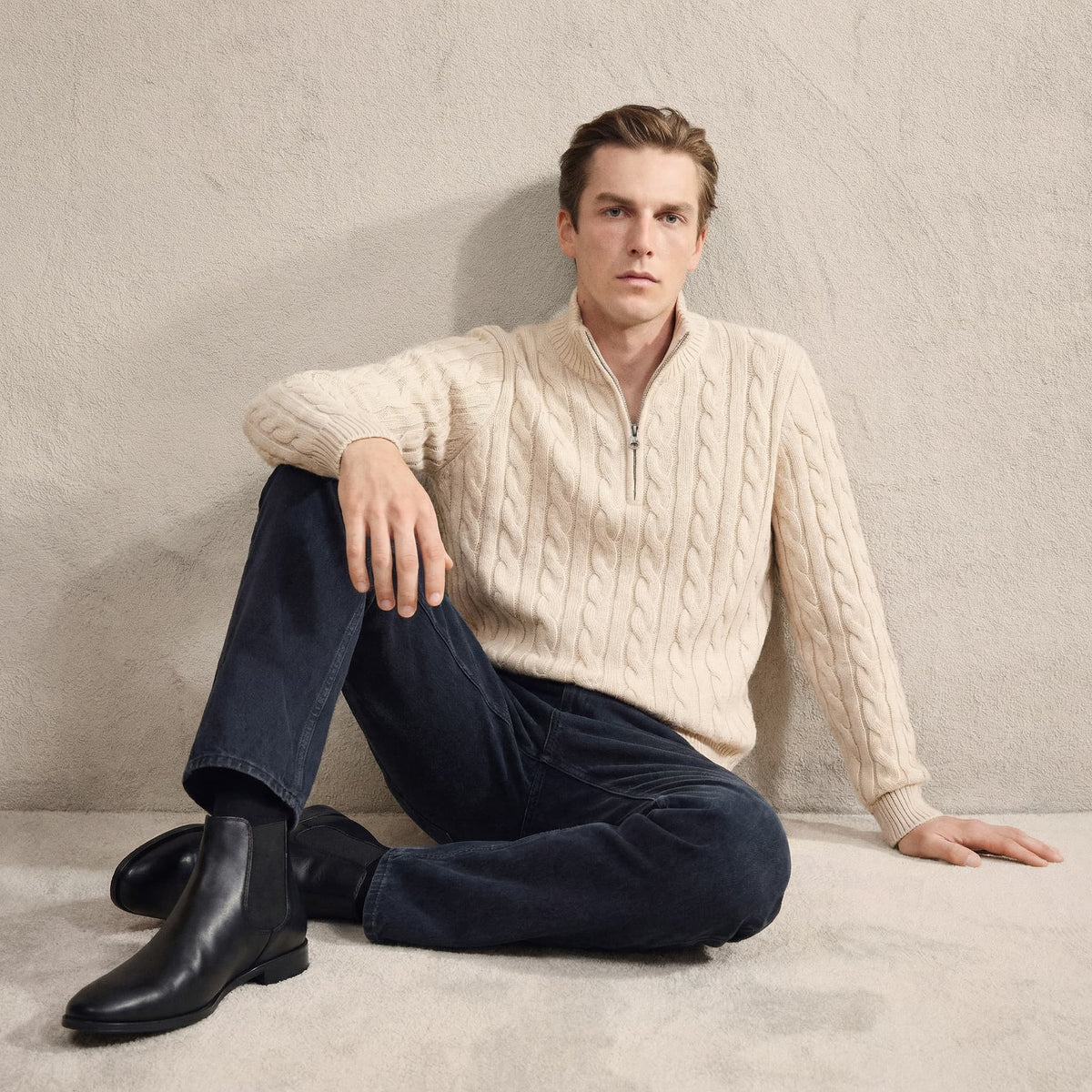 Men's Chelsea Boots Ankle Height Classic Stylish Everyday Footwear