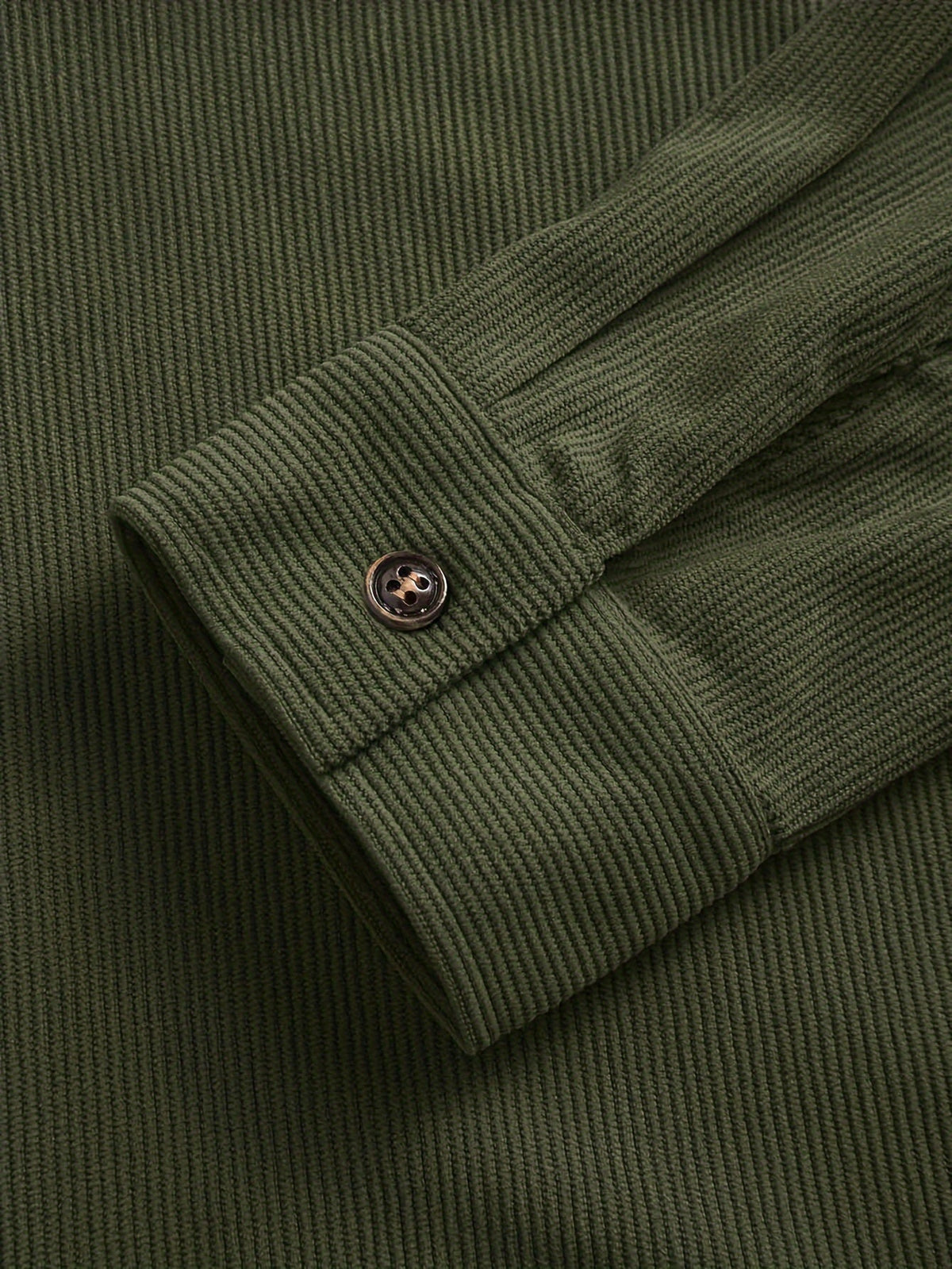 Men's Long-Sleeve Overshirt Button-Up Pocketed Casual Everyday Style
