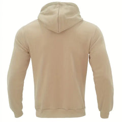 Men's Classic Thermal Hoodie Relaxed Fit Long Sleeve Casual Streetwear